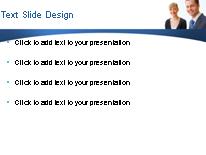 Workgroup Portrait PowerPoint Template text slide design